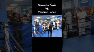 Gervonta Davis sparring Teofimo Lopez [upl. by Nelly433]