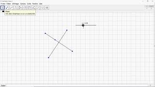 Tuto Geogebra symétrie axiale pliage [upl. by Enreval201]