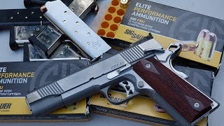 Dan Wesson Pointman PM45 1911 Review rusty hammer model [upl. by Noslien]