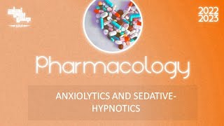 Revision of L12  Anxiolytics and SedativeHypnotics  Pharmacology [upl. by Yanrahs46]