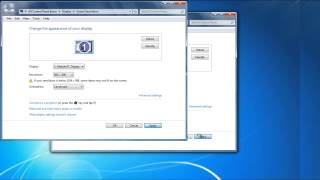 How to Change Screen Resolution in Windows 7 [upl. by Lindley]