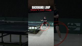 BACKHAND Basics tabletennis pingpong [upl. by Glialentn]