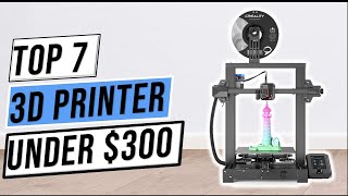 ✅Best 3D Printers Under 300  Top 7 Best Affordable 3D Printers Under 300 2023 Updated [upl. by Petracca559]