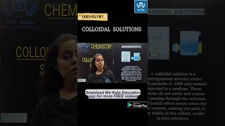 Colloidal Solution education cgbse youtubeshorts learning science chemistry tyndalleffect [upl. by Gaeta109]