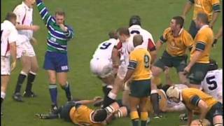 Rugby Test Match 2002  England vs Australia [upl. by Lladnik505]