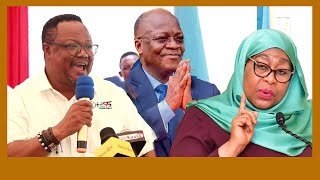 TUNDU LISSU quotHAKUNA TOFAUTI KATI YA MAGUFULI NA SAMIAquot NATEMBEA NA RISASI MGONGONI SIOGOPI MAWE [upl. by Miharba525]