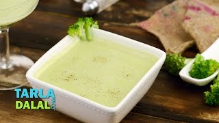 Broccoli Soup Pregnancy Food by Tarla Dalal [upl. by Lertram]