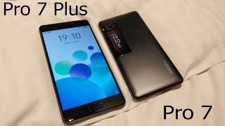 Meizu Pro 7 и Pro 7 Plus  2 камеры 2 экрана 2 процессора  обзор сравнение [upl. by Prem]