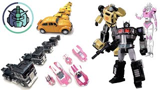 Transformers Nemesis Prime Arcee Bumblebee collection トランスフォーマー 變形金剛 [upl. by Ifill965]