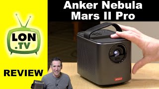 Nebula Mars II Pro Projector Review  A Compact Projector from Anker [upl. by Valorie]