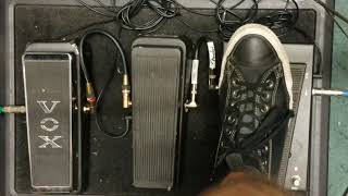 Wah Wah Pedal Shootout  Morley vs Crybaby vs Vox [upl. by Grosz]