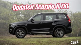 New Updated Scorpio N Z8L Diesel MT Top Model  2024 Mahindra Scorpio N scorpion mahindrascorpion [upl. by Kurr]