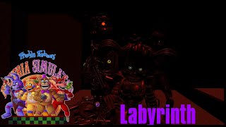 FNAF 6 Music Video Labyrinth CG5 FNAF 10th Anniversary Series Part 510 [upl. by Pigeon]