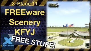 X Plane 11 Freeware Scenery [upl. by Weidar570]