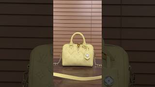 LV Speedy Bandoulière 20 Yellow Monogram lv lvbag lvaddict lvlover lvspeedy luxury leather [upl. by Ecinrahs501]