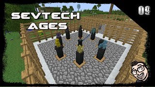 Sevtech Ages Minecraft EP9  Abyssalcraft Altar [upl. by Ilzel]