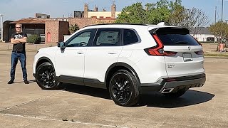 2023 Honda CRV Hybrid Sport  Is It The BEST Hybrid Crossover SUV [upl. by Arin105]