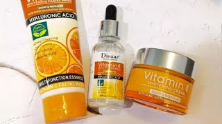 Disaar Vitamin C Whitening amp Glowing Skin Care Set [upl. by Vasiliki]