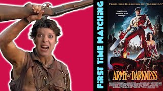 Army of Darkness  Canadian First Time Watching  Movie Reaction  Movie Review  Movie Commentary [upl. by Ellata]