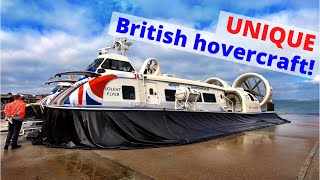 A trip on the UKs amazing hovercraft ferry service [upl. by Chem]