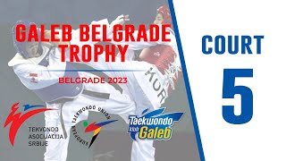 Galeb Belgrade Trophy Serbia Open 2023  Court 5 [upl. by Ainoek]