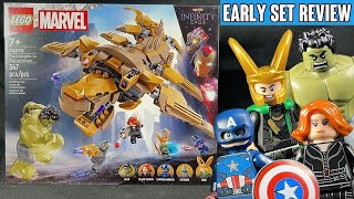 EARLY REVIEW LEGO Marvel quotThe Avengers vs The Leviathanquot Set 76290 [upl. by Ytinav]