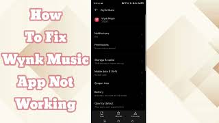 How to Fix Wynk Music App Not Working 2024  Wynk Music App Not Working Solutions [upl. by Nywrad386]