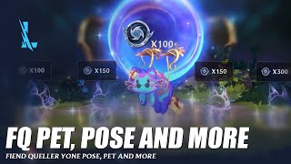 Fiend Queller Pet Yone Pose and More  Wild Rift [upl. by Arotahs]