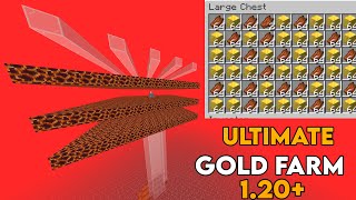 Minecraft GoldXP Farm  1200 Ingots per Hour  Zombie Pigman Farm 120 [upl. by Anirat]