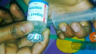 Iv ceftriaxone injection push trijet 1G Intram uscular injection ep 21 [upl. by Maier356]