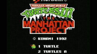 Teenage Mutant Ninja Turtles III  The Manhattan Project NES Music  Krang Battle [upl. by Asilef]