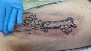 Tattoo Yakutian knife [upl. by Analeh]