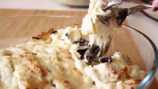 CREPES SALATE con besciamella e funghi [upl. by Boeschen799]