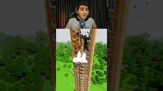 Hangi Minecraft Bloğu EN ZOR EVİ YIKAR 😱⛏️ shorts [upl. by Esile59]