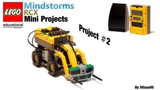 Lego Mindstorms RCX Mini Projects  Project 2 [upl. by Horatius]