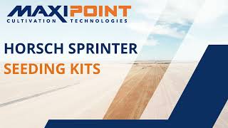 Horsch Sprinter  Seeding Kit Overview [upl. by Atteval]