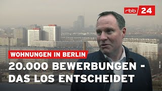 Berliner Wohnungsunternehmen verlost Wohnungen [upl. by Janerich317]