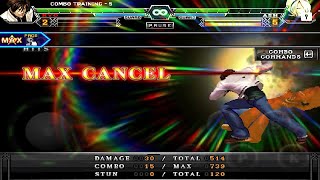 Nests Kyo combo training 5 unlocked with points  KOF 2012 A [upl. by Gefen]