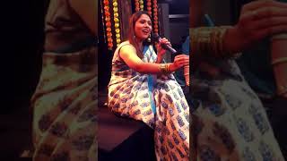 Kirti Killedar live Phulala sugandh maticha title song [upl. by Wilkins]