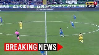 Jonjo Shelveys Spectacular HalfwayLine Goal A Feat to Remember [upl. by Letsyrhc]