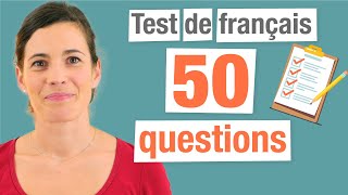 Test de Français  50 Questions pour évaluer vos connaissances [upl. by Remde]