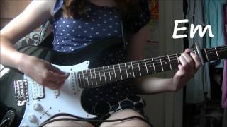 John Newman  Love Me Again  Electric Guitar Tutorial [upl. by Hubert555]