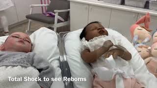 RebornSilicone babies sold in Stores Now [upl. by Corydon644]