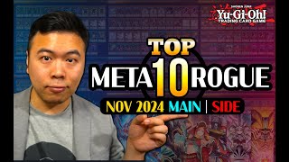 Top 10 META amp ROGUE Decks in Nov 2024 Summary YuGiOh [upl. by Kilk]