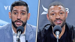 HEATED Amir Khan vs Kell Brook • FULL FINAL PRESS CONFERENCE  Sky Sports Boxing [upl. by Wilek486]