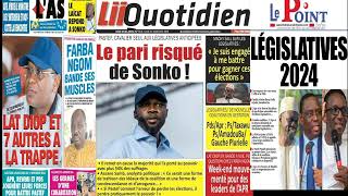 Revue de la Presse Sénégalaise wolof du Lundi 23 Septembre 2024 avec Ismaila Seck [upl. by Elana63]