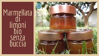 Marmellata di limoni bio senza buccia [upl. by Ayhay572]