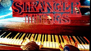 playing Stranger things  Kids on piano [upl. by Nirra968]