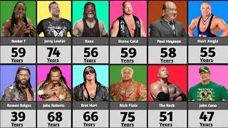 Age Of WWE Seniors Wrestlers In 2024 Wrestling Revolution [upl. by Alithia364]