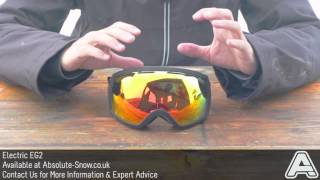 Electric EG2 Goggles  Video Review [upl. by Rogerson]